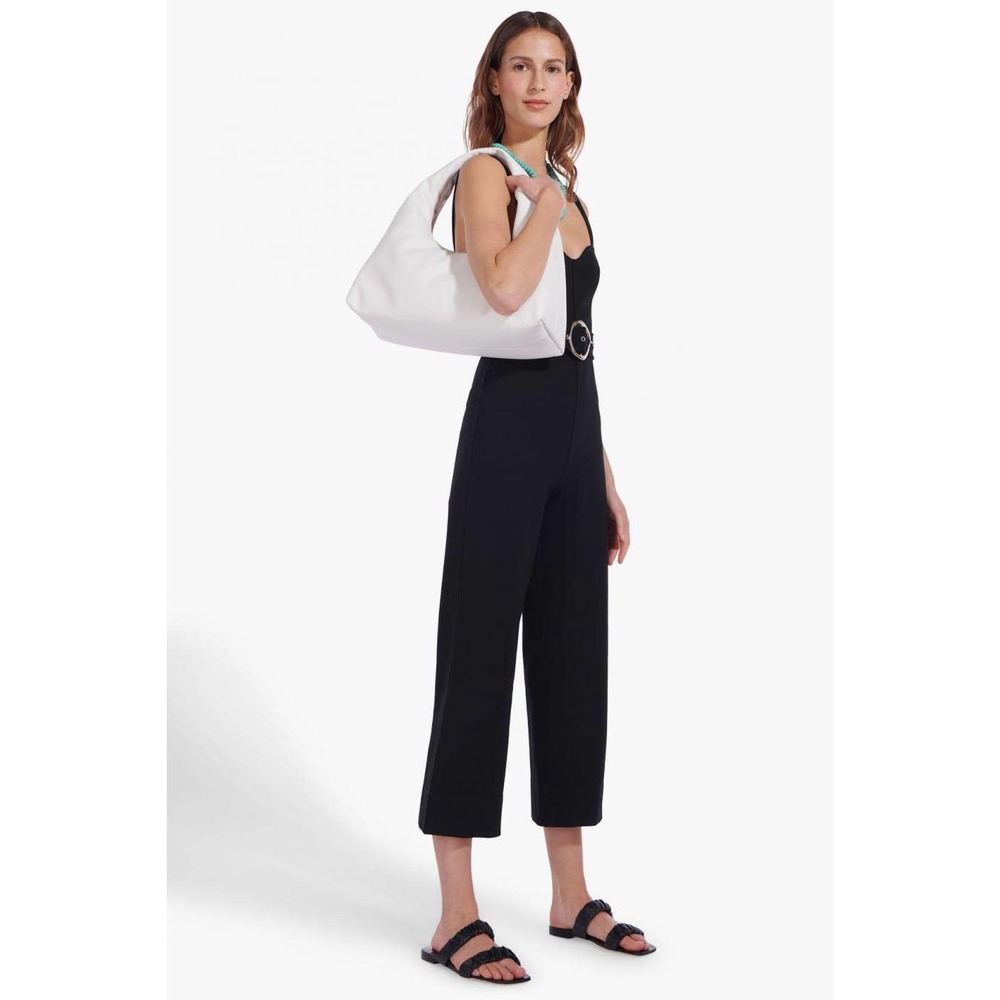Staud Black Umbria Belted Jumpsuit - Picture 4 of 16